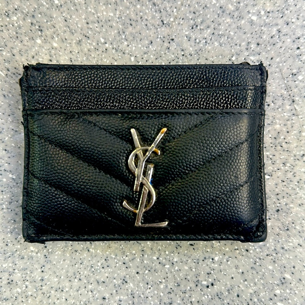 Original ysl card holder